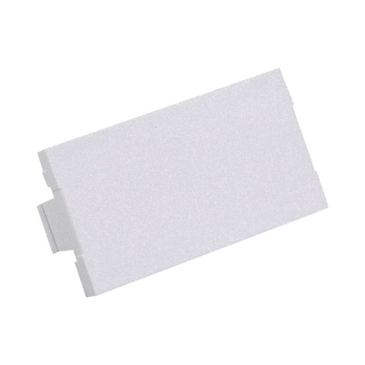 CHB2MIW-X - M�dulo de Tapa Ciega (Inserto Ciego), de 1/3, Color Blanco Mate, 1 Pieza
