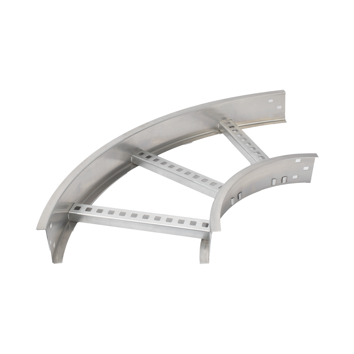 CHC908R8X12AK - Curva Horizontal de Aluminio de 90° Perfil Z / Peralte 3 1/4" / Ancho 12" / Radio 8" / Incluye Tornillería (CHC90EZ314R8X12AK)