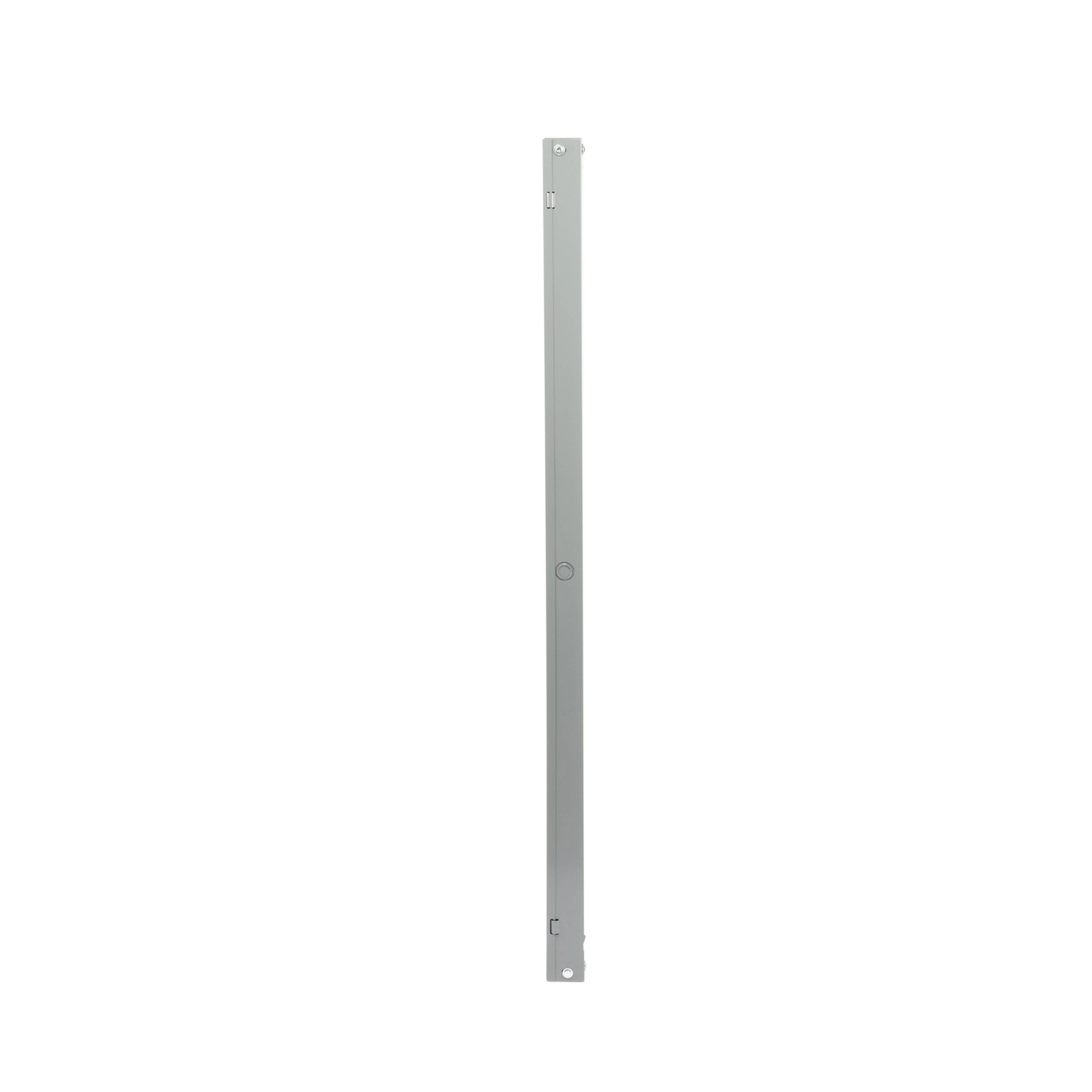 CH-DC-65X65L - Ducto cuadrado embisagrado 6.5 x 6.5 cm, fabricado en lámina de acero al carbón, hasta 67 cables Cat6,  incluye cople con tornillería y 1 knock out por lado