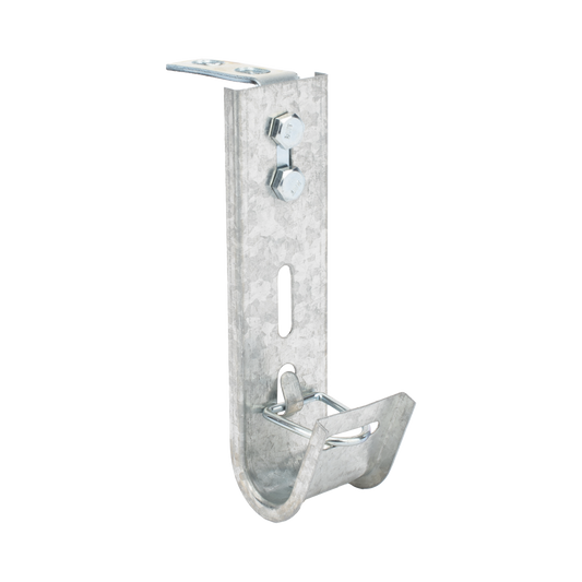 CH-J25-EZ - Soporte (Gancho) tipo J-Hook, hasta 7 cables Cat6, ideal para soportar cableado en los espacios de manipulación al aire, Para instalación en interior