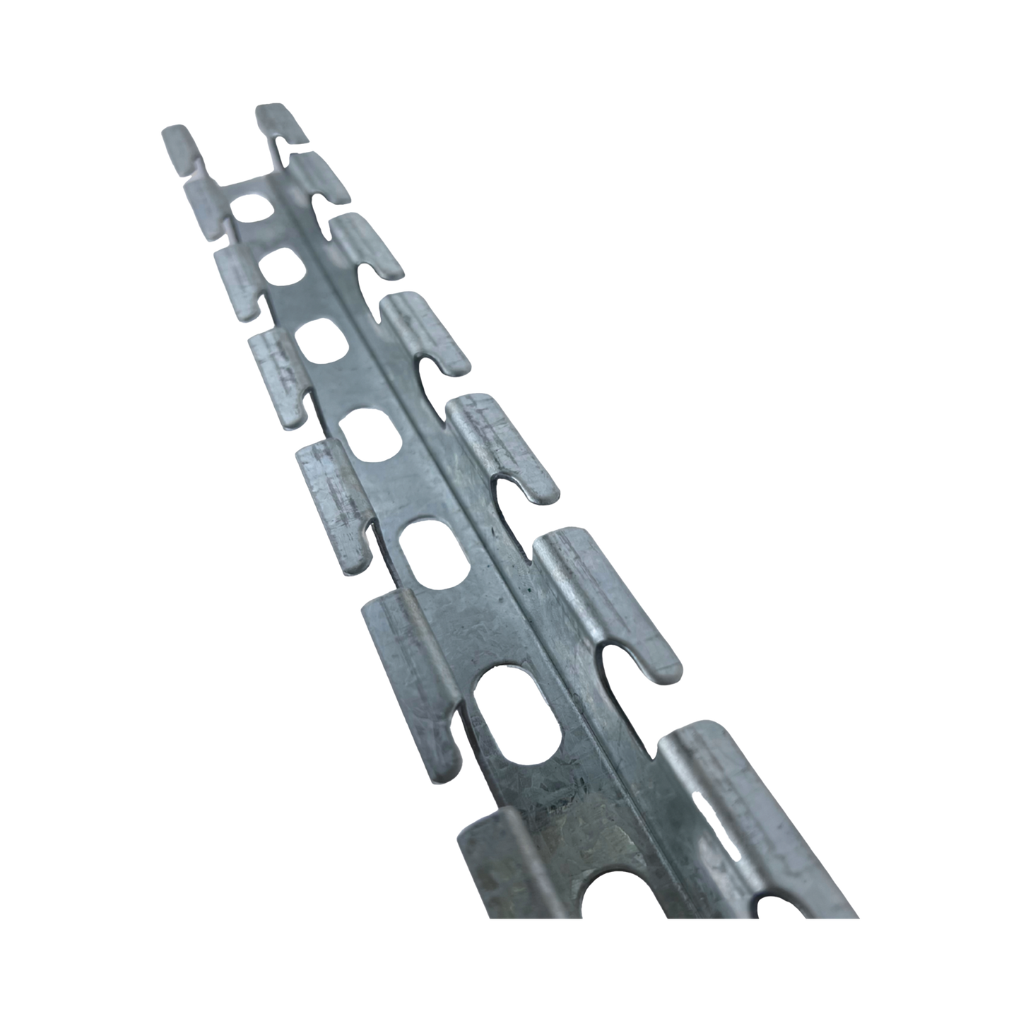 CH-SUJP-EZ - Sujetador Universal Profundo Multiusos, Tramos de 3 metros de largo, Con Acabado Electro Zinc, Complemento Ideal Para la Instalación de Charola Tipo Malla