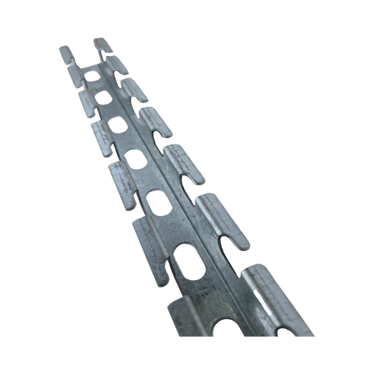 CH-SUJP-EZ - Sujetador Universal Profundo Multiusos, Tramos de 3 metros de largo, Con Acabado Electro Zinc, Complemento Ideal Para la Instalación de Charola Tipo Malla