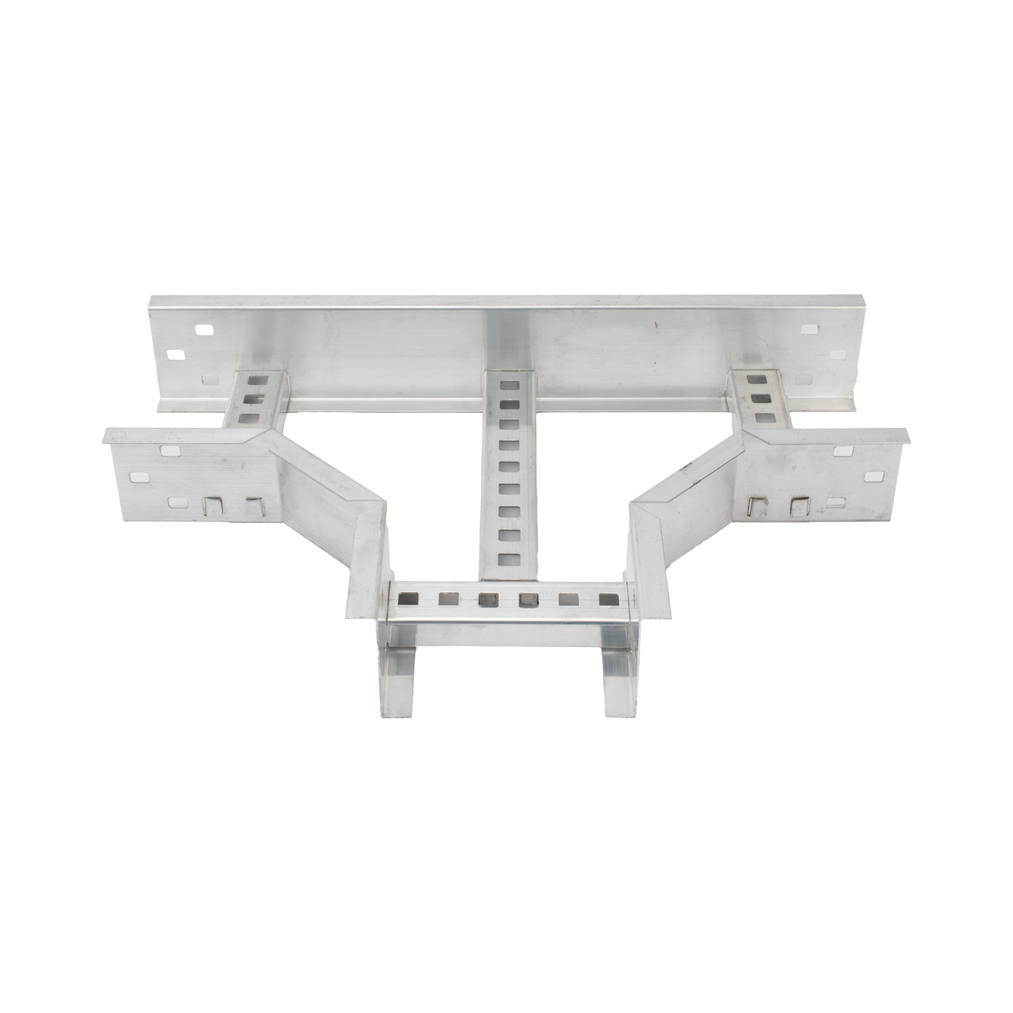 CH-THE8R8X9AK - Derivación "T" Horizontal de Aluminio Perfil Z / Peralte 3 1/4" / Ancho 9"/ Radio 8" / Incluye Tornillería (CHTHEZ314R8X9AK)