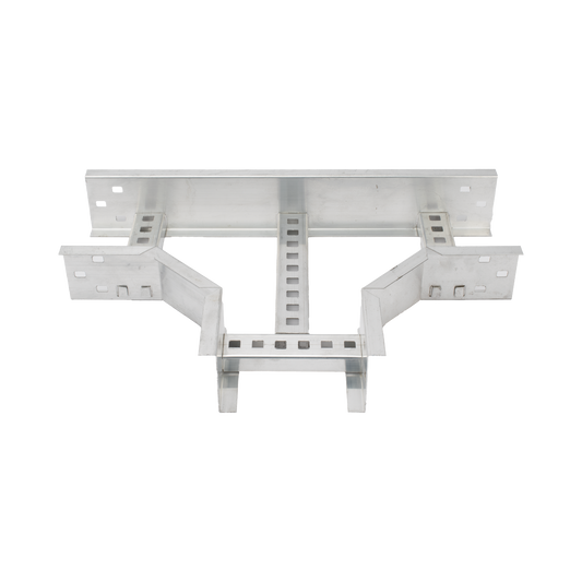 CH-THE8R8X9AK - Derivación "T" Horizontal de Aluminio Perfil Z / Peralte 3 1/4" / Ancho 9"/ Radio 8" / Incluye Tornillería (CHTHEZ314R8X9AK)