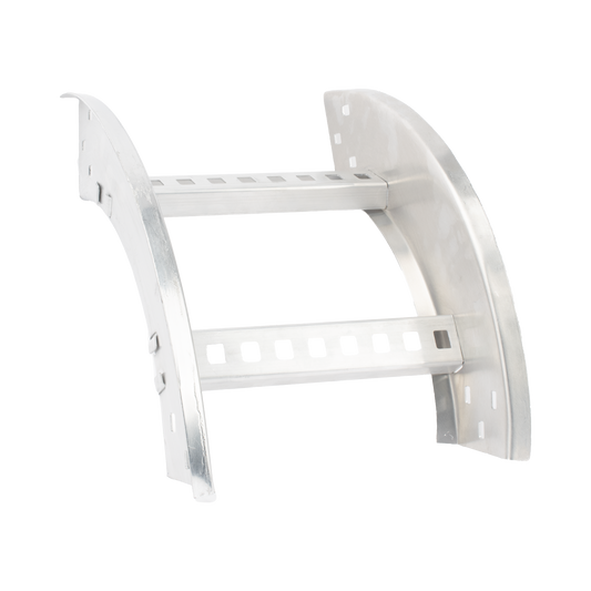 CHVE908R8X9AK - Curva Vertical Exterior de Aluminio de 90° Perfil Z / Peralte 3 1/4" / Ancho 9" / Radio 8" / Incluye Tornillería (CHVE90EZ314R8X9AK)