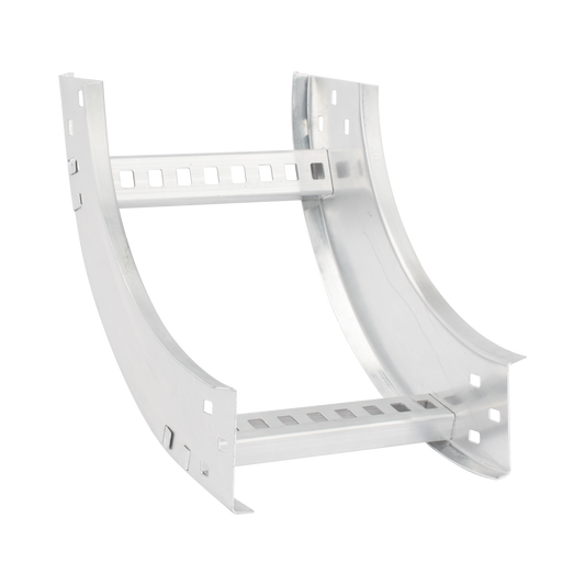 CHVI908R8X9AK - Curva Vertical Interior de Aluminio de 90° Perfil Z / Peralte 3 1/4" / Ancho 9" / Radio 8" / Incluye Tornillería (CHVI90EZ314R8X9AK)
