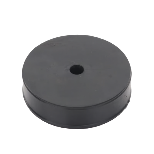 CI-1-38 - Inserto de Caucho de 4" Con Un Orificio para Cable de 3/8 in