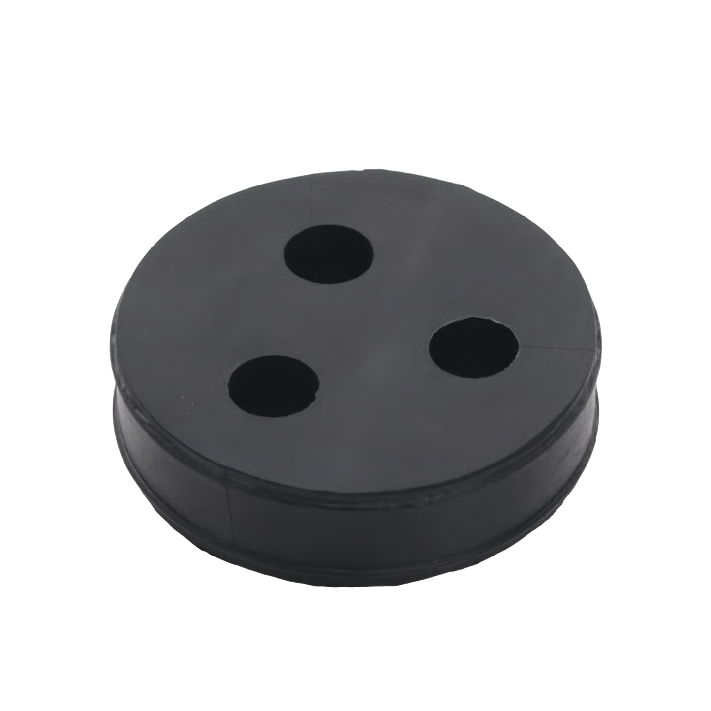 CI312 - Inserto de Caucho de 4" Con Tres Orificios para Cable de 1/2 in