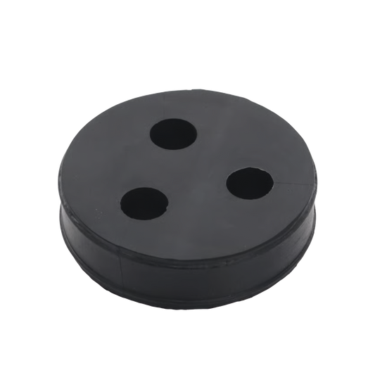 CI312 - Inserto de Caucho de 4" Con Tres Orificios para Cable de 1/2 in