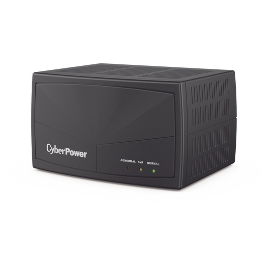 CL1000VR - Regulador De Voltaje de 1000VA/500W, Entrada NEMA 5-15P, Con 8 Salidas NEMA 5-15R y Supresión de Picos a 245 Joules