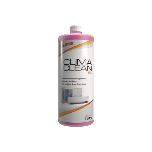 CLIMA-CLEAN-BA - CLIMA CLEAN BA Limpiador Espumoso, Biodegradable y a Base de Agua que Garantiza una Limpieza Profunda y Profesional en Serpentines de Minisplits, Mejorando su Eficiencia y Prolongando su Vida �til