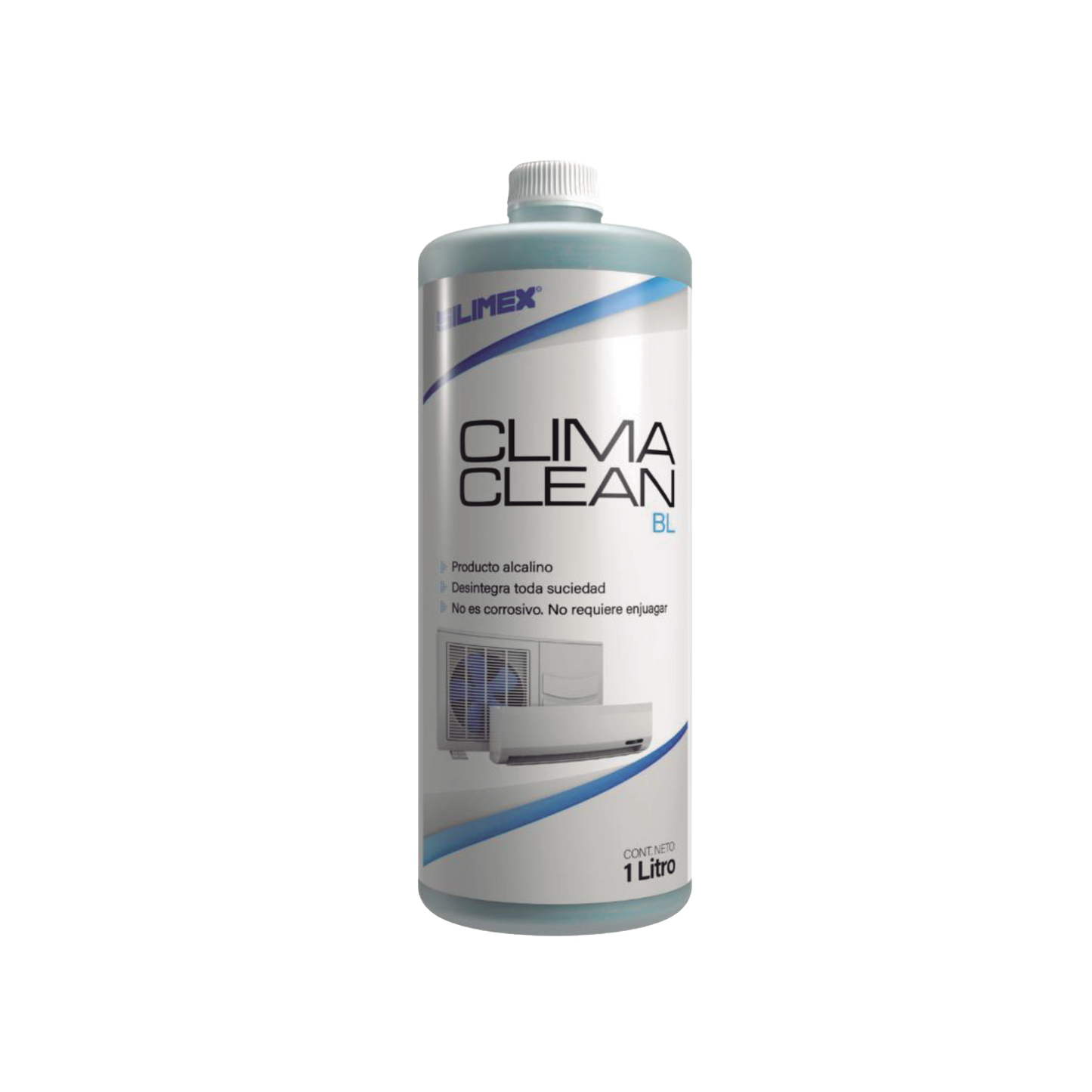 CLIMA-CLEAN-BL - CLIMA CLEAN BL Limpiador a Base �cida que Garantiza una Limpieza Profunda y Profesional en Serpentines de Minisplits, Mejorando su Eficiencia y Prolongando su Vida �til