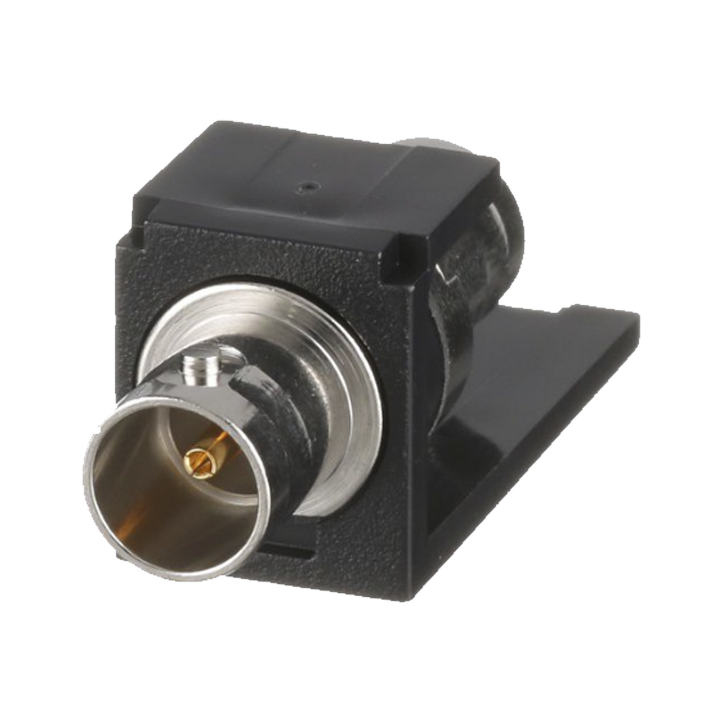 CMBA75BLY - M�dulo Acoplador Coaxial Tipo BNC, Mini-Com, de 75 Ohms, Color Negro