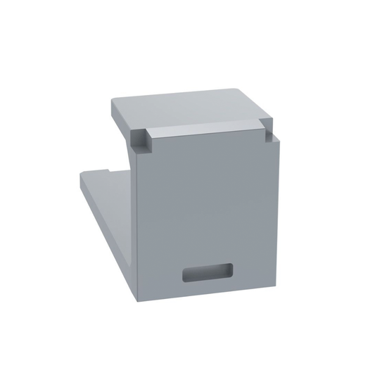 CMBIG-X - M�dulo de Tapa Ciega (Inserto Ciego), Mini-Com, Color Gris, 1 Pieza