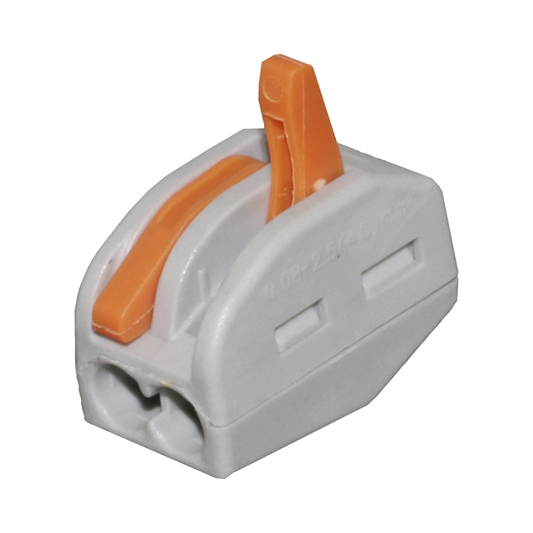 CON-1003 - Conector Compacto para 1 Cable de Entrada 1 Cable de Salida / Cables Compatibles 12AWG-28AWG