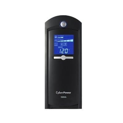 CP1500AVRLCD UPS de 1500 VA/900 W, Topología Línea Interactiva, Entrada 120 Vca NEMA 5-15P, Tipo Mini Torre, Con 12 Tomas NEMA 5-15R