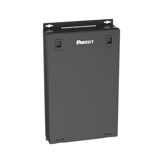 CPB48BL - Punto de Consolidaci�n Para 48 Puertos, Con Espacio para 2 UR, Instalaci�n en Piso, Pared o Techo, Fabricado en Acero, Color Negro
