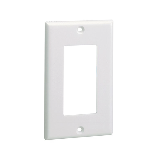 CPGWH - Placa de Pared Frontal Est�ndar GFCI, Material ABS, Color Blanco