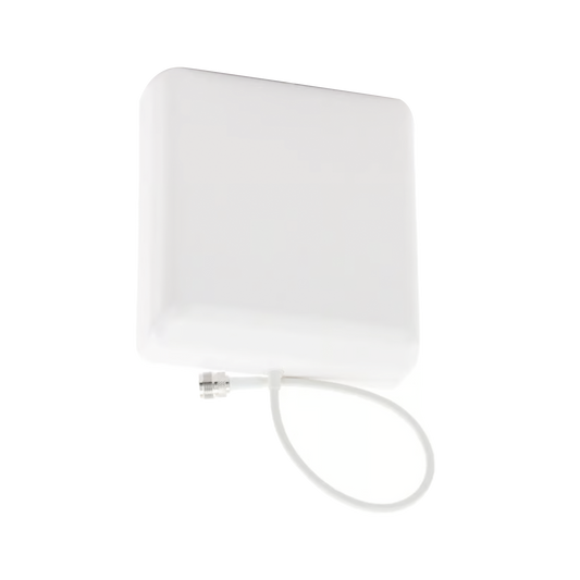 CR-DPA-0727S-7 - Antena direccional tipo Panel para interior/ Cubre 698-960 MHz, 1710-2700 MHz/ Ganancia 4-6 dBi, 8 dBi/ Conector N-Hembra/ Incluye montaje para pared.