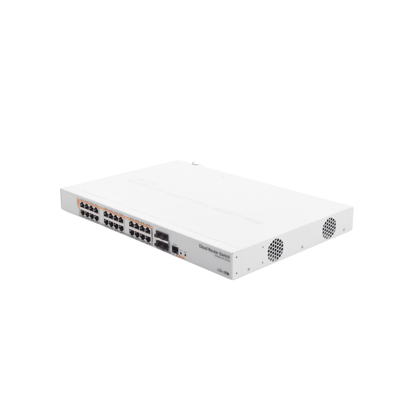 CRS328-24P-4S+RM CRS328-24P-4S+RM - 24 port Gigabit Ethernet router/switch with four 10Gbps SFP+