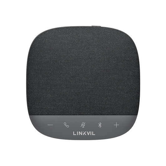 CS20 Altavoz y Micrófono portátil / Bluetooth / Conexión USB / 3 Micrófonos de 3W / Salas pequeñas o reuniones personales / Botones Touch / Linkvil
