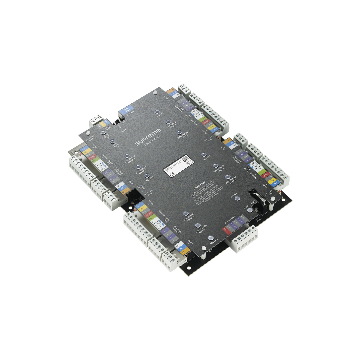 CS-40 CoreStation Panel de Control de Acceso / Biometría Integrada / Compatible con Sistema de Elevadores / 200,000 Huellas  / 4 Puertas