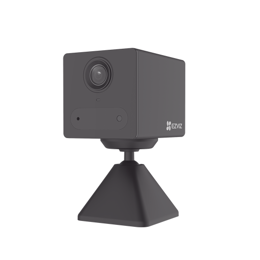 CSCB2BK - Mini Cámara IP Inalámbrica Con Batería Recargable (Cero Cables) / 2 Megapíxel  / Uso en Interior / Grabación en la Nube / Base Magnética Para Adherirla a Superficies Metálicas