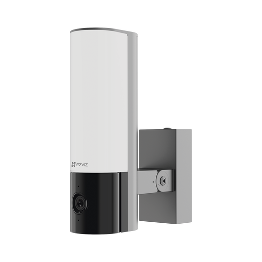 CSEL3 - Cámara IP 4 Megapíxel / Wi-Fi / Lampara Integrada / Audio de dos vías / Imágen Nocturna a Color / Detección Humana / Audios Personalizables  / Uso Exterior con Protección