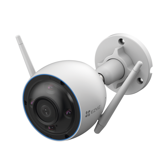 CS-H3-3K Bala WiFi / 5MP (3K) / Detección humana / Detección de Vehiculo / Sirena / Luz Parpadeante / Colores en Oscuridad / Micro SD / Uso en Exterior