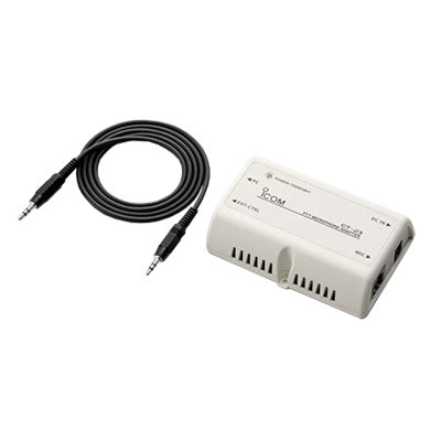 CT-23 - Adaptador para conexión de micrófono de mano en PC (No incluido).