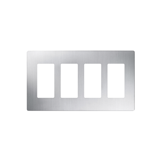 CW4-SS PLACA DE PARED, COLOR SS 4 ESPACIOS