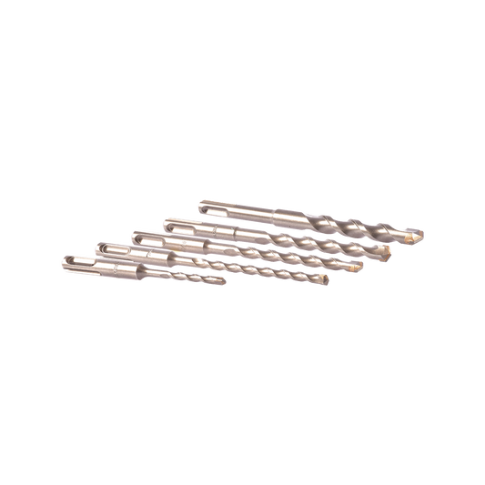 D07973  Juego con 5 piezas de brocas SDS PLUS para concreto