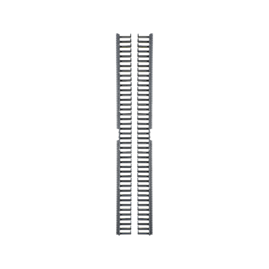 D12FBB Kit de Soportes para Administración de Cable, Para Gabinetes Net-Verse de 800mm y 42UR, Color Negro