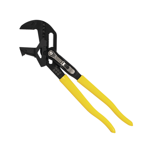 D53010 - Llave de Pinzas Inglesa y Perico de 10" (25.4 cm). Multiusos de Rápido y Fácil Intercambio. Ver Video Anexo