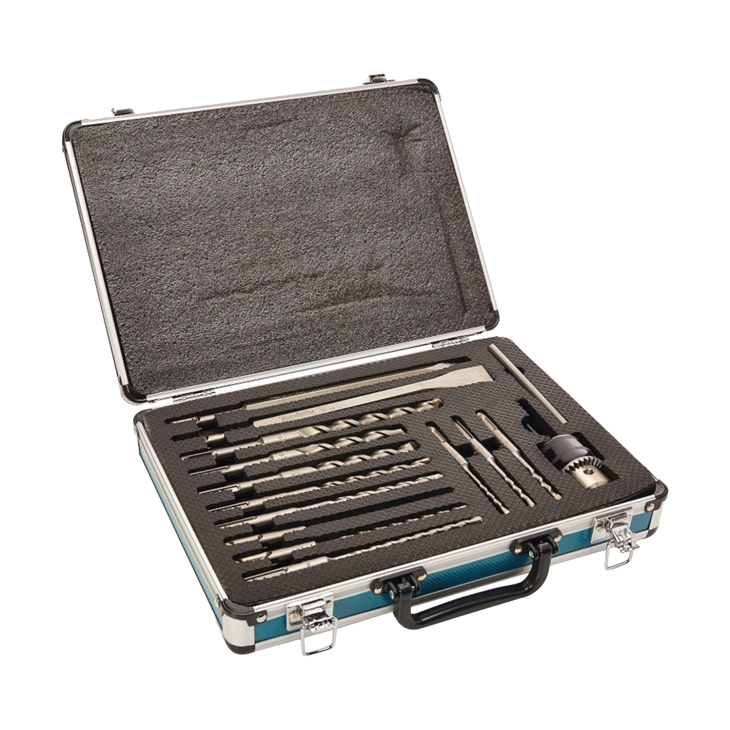 D-71205 - Juego de 14 piezas de Brocas, Cinceles y Broquero SDS Plus Makita
