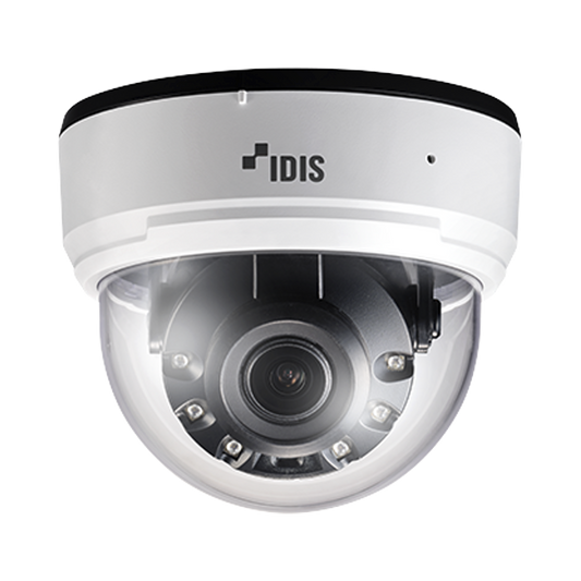 DCD4538RA CAMARA DOMO 5MP | INTELIGENCIA ARTIFICIAL (IDLA) | IR40M | WDR REAL | 2.7 A 13.5MM | INTERIOR| ENTRADA Y SALIDA DE AUDIO
