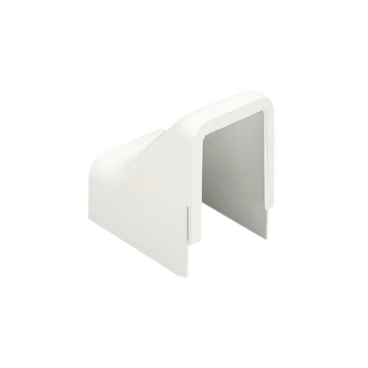 DCF5IW-X - Conexión para techo falso/entrada, para uso con canaleta LD5, material ABS, Color Blanco Mate