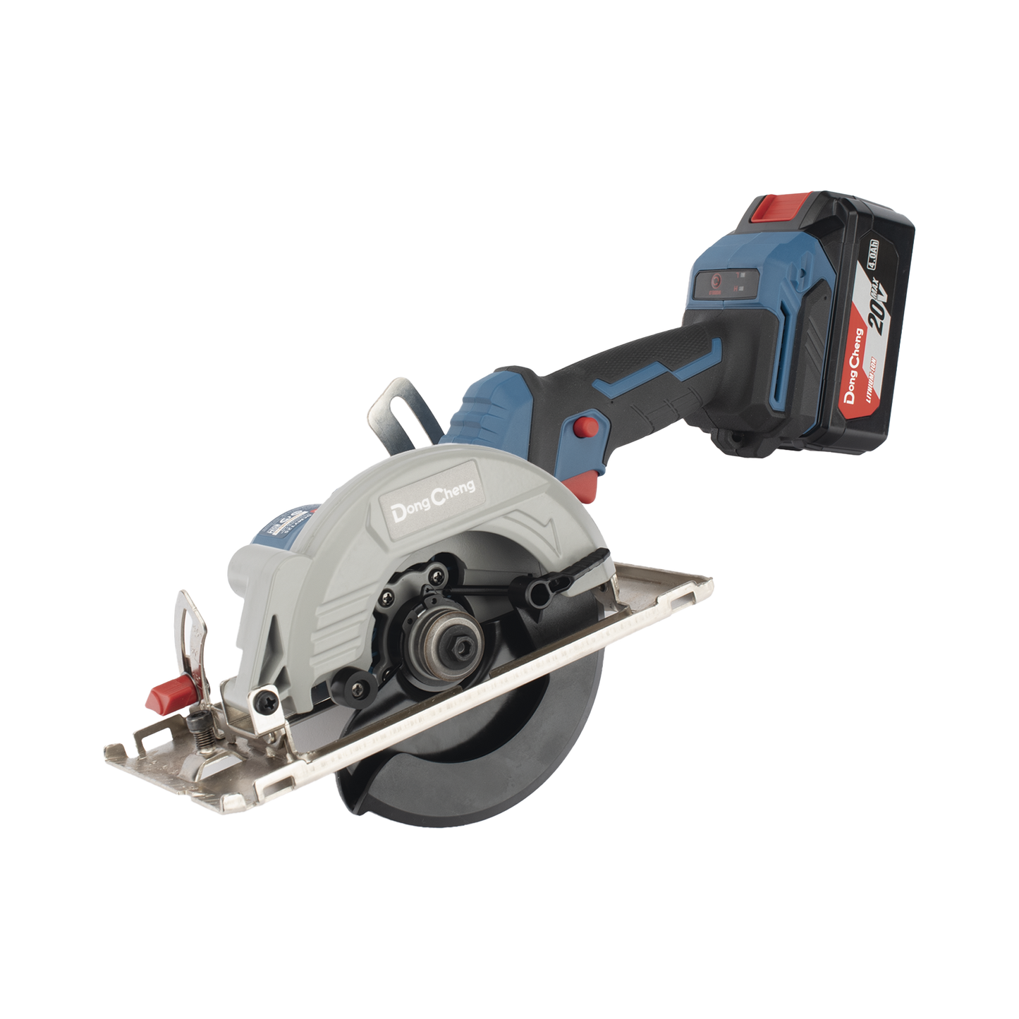 DCMY-125-DM - Sierra circular Inalmbrica sin escobillas de 20V, Incluye una Batería de 4.0Ah y Cargador.