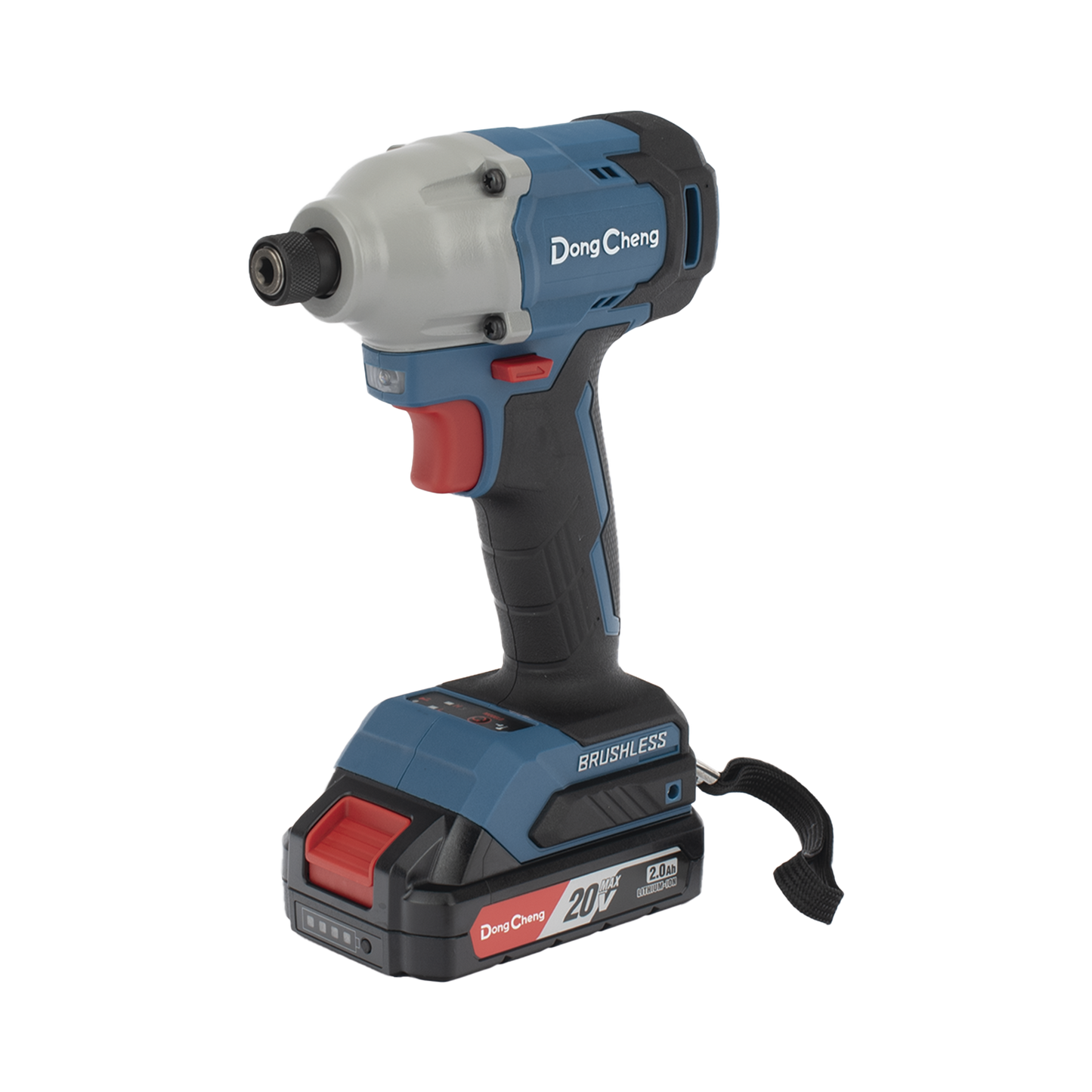 DCP-L0314-DM - Atornillador de Impacto Inal�mbrico 20V / Motor Brushless / Portabrocas Hexagonal 1/4 in / 90-180 Nm Torque / Bater�a 2.0Ah con Malet�n