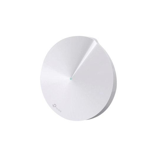 DECOM5 Router Inalámbrico MESH Interior para Hogar / Doble Banda Wi-Fi 5 AC1300 Mbps / 2 Puerto Gigabit WAN/LAN / 4 Antenas Internas / Administración Mediante la App Deco (iOS, Android) / Protección HomeCare / Antivirus Integrado