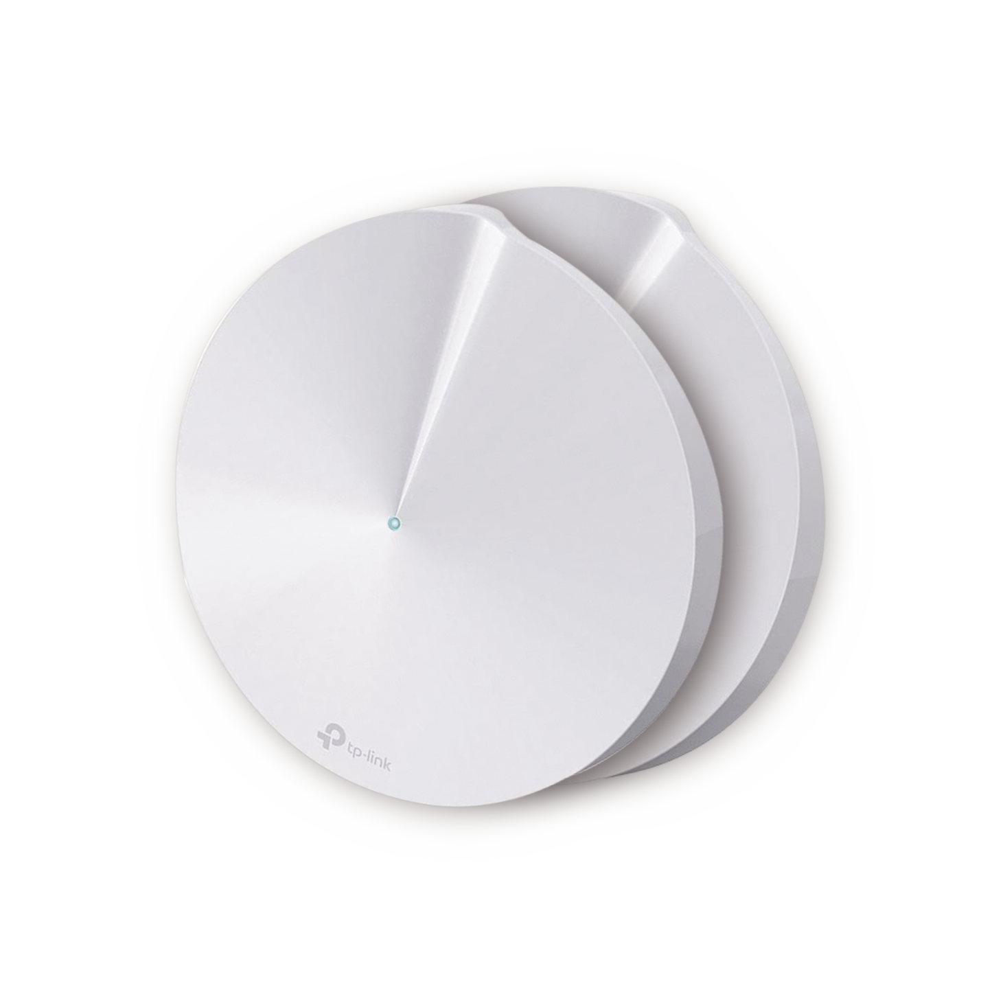 DECOM5-2PACK Kit 2 Routers Inalámbricos MESH Interior para Hogar / Doble Banda Wi-Fi 5 AC1300 Mbps / 2 Puerto Gigabit WAN/LAN / 4 Antenas Internas / Administración Mediante la App Deco (iOS, Android) / Protección HomeCare