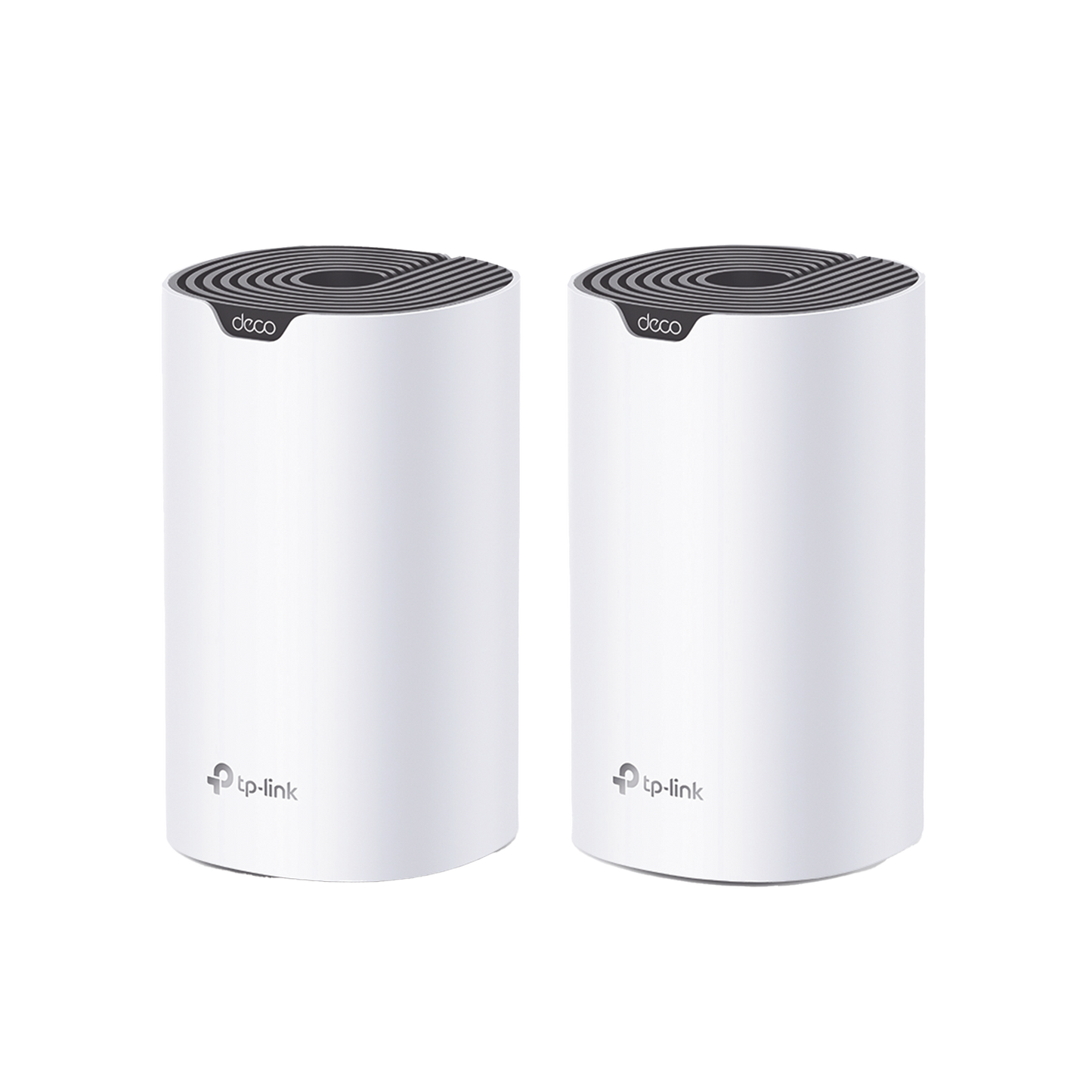 DECOS7-2PACK - Kit 2 Routers Inalámbricos MESH Interior para Hogar / Doble Banda Wi-Fi 5 AC1900 Mbps / 3 Puerto Gigabit WAN/LAN / 3 Antenas Internas / Administración Mediante la App Deco (iOS, Android)