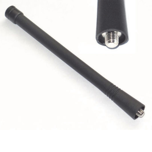 DEPM150 - Antena VHF Helicoidal, 136- 174 MHz, para Radios Portátiles PRO5150/EP450/DEP450/CP200/GP300 de Conector Rosca tipo Monopolo