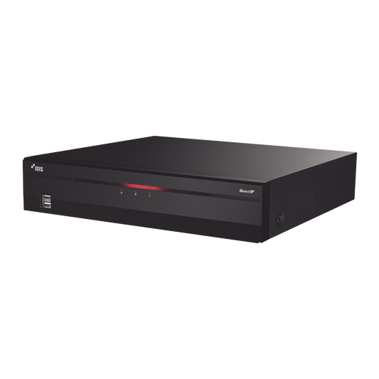 DR2504P/B NVR 4K | 4 Canales IP | 4 Puertos PoE | INTELLIGENT CODEC | Incluye HDD de 2TB | 4 Entradas y 1 Salida de Audio | 4 Entradas y 1 Salida de Alarma|  Cumple con  NDAA