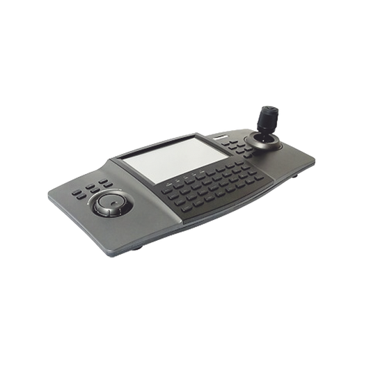DS-1100KI(C) Joystick IP con Pantalla Táctil de 7 / Compatible con Cámaras IP / PTZ IP / DVRs / NVRs / Soporta epcom, HiLook y HIKVISION