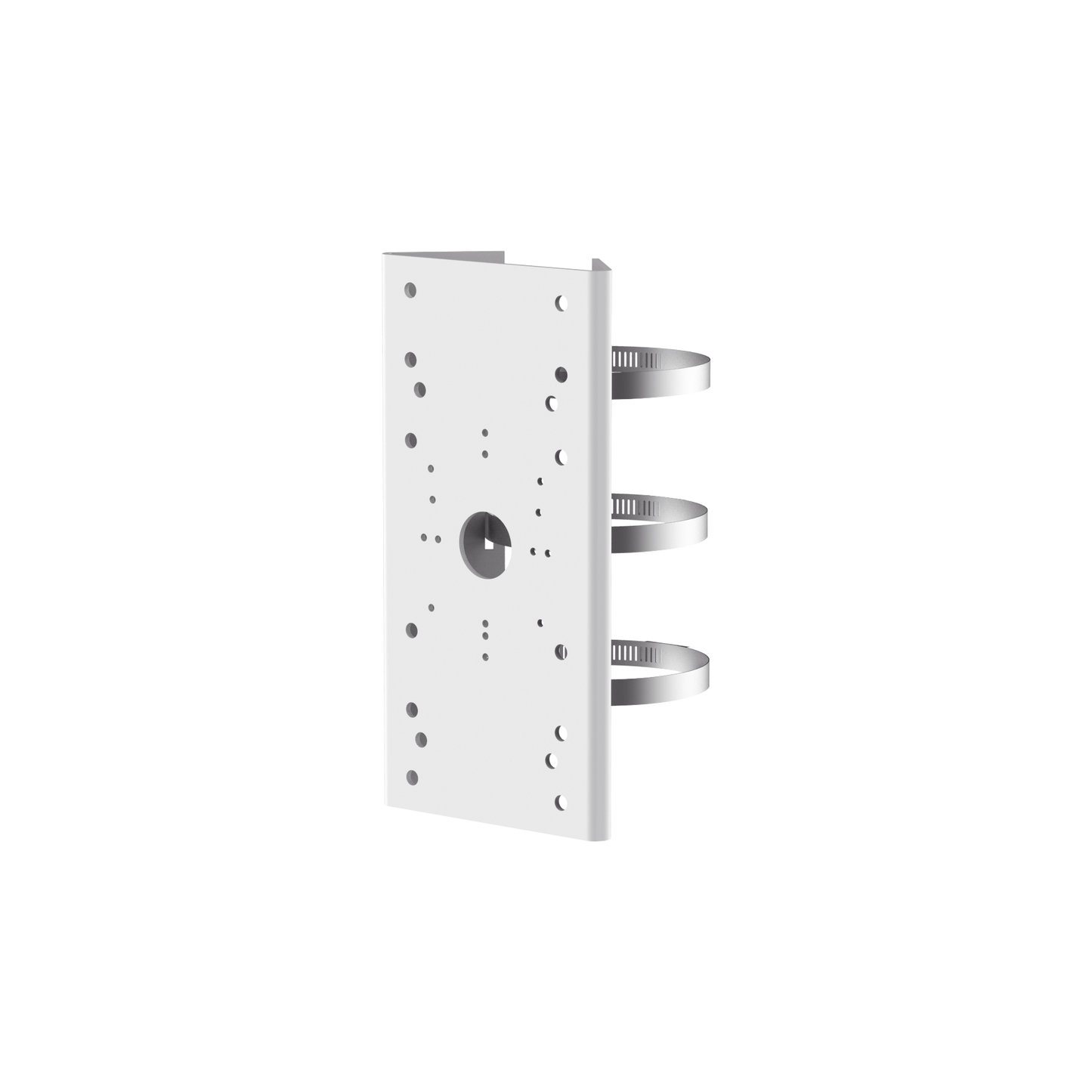 DS-1275ZJ-SUS Montaje para Poste / Compatible con PTZ HIKVISION / Acero Inoxidable