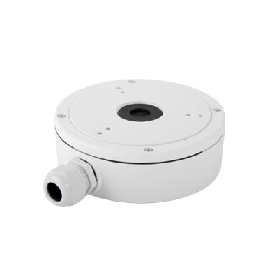 DS-1280ZJ-M Caja de Conexiones de Exterior con Tapa para Cámaras Tipo Eyeball y Turret / IP66
