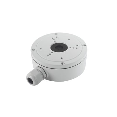 DS-1280ZJ-S Caja de Conexiones de Exterior con Tapa para Cámaras Tipo Domo, Turret y Bala / IP66