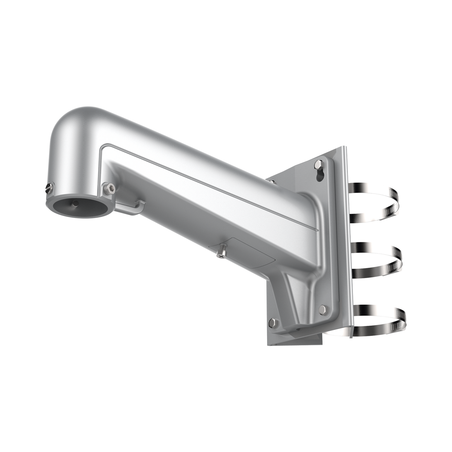 DS-1602ZJ-POLE-P Montaje de Poste para PTZ HIKVISION / Color Plata