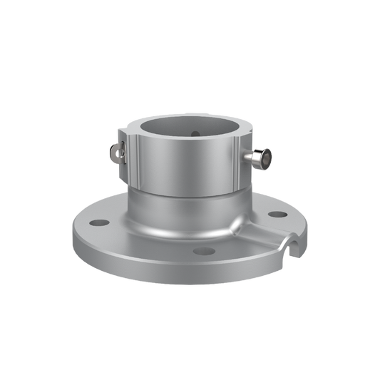 DS-1663ZJ-P Montaje de Techo sin Tubo de Extensión para Domos PTZ TURBOHD y PTZ IP / Acero Inoxidable